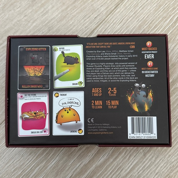 Exploding Kittens Card Game - Picture 2 of 3